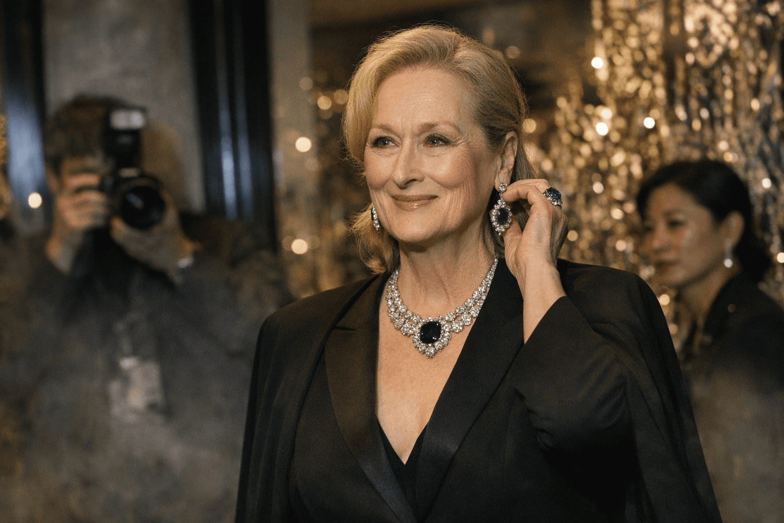 Meryl Streep’s Fred Leighton jewels spotlight estate power in Seoul