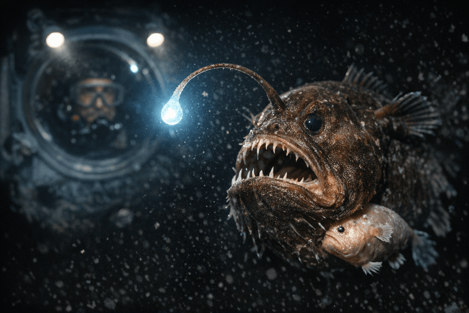 Study Finds Anglerfish Lures Evolved for Mating, Not Just Hunting
