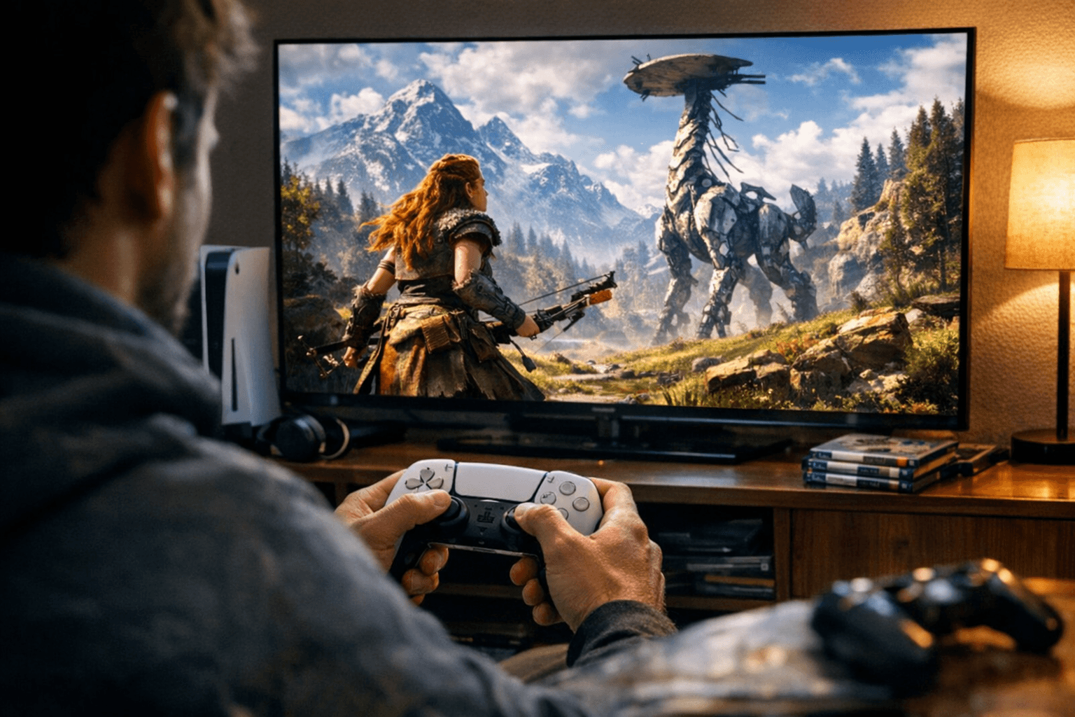 PlayStation Plus April lineup adds Horizon Zero Dawn Remastered, seven more games