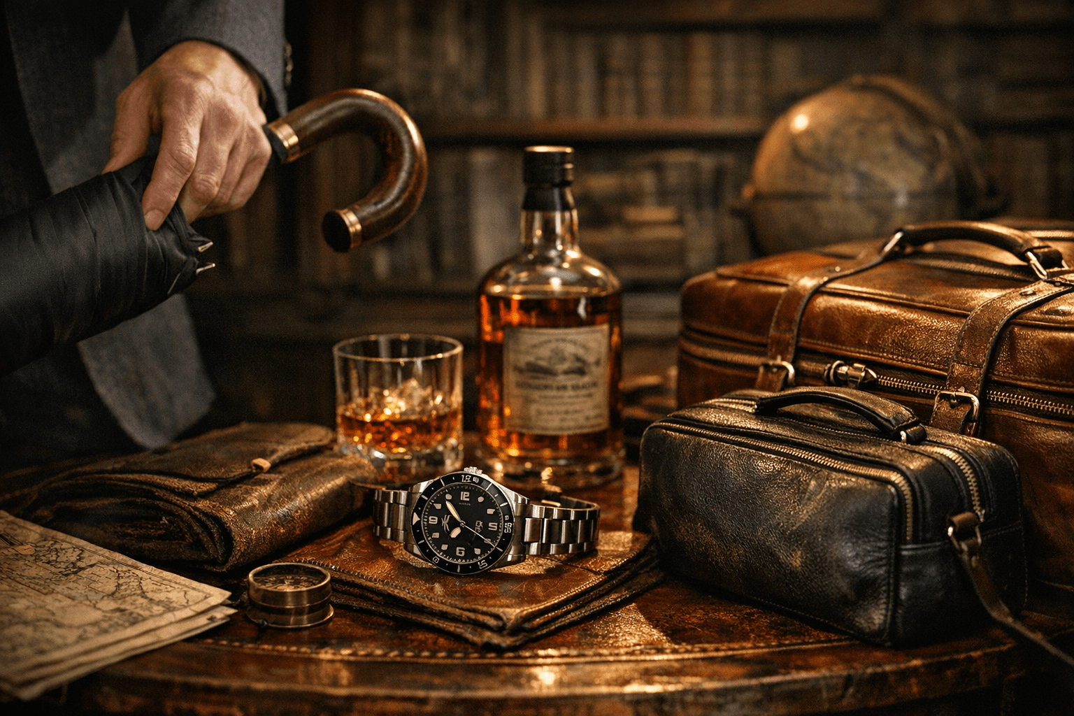 Luxury gifts for heritage lovers, from umbrellas to watches and whisky