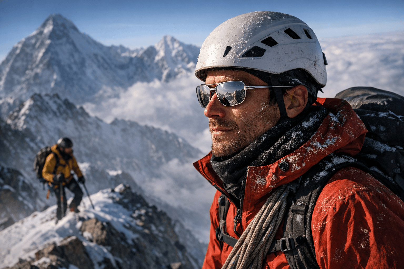 District Vision teams with Benjamin Védrines on high-altitude titanium sunglasses