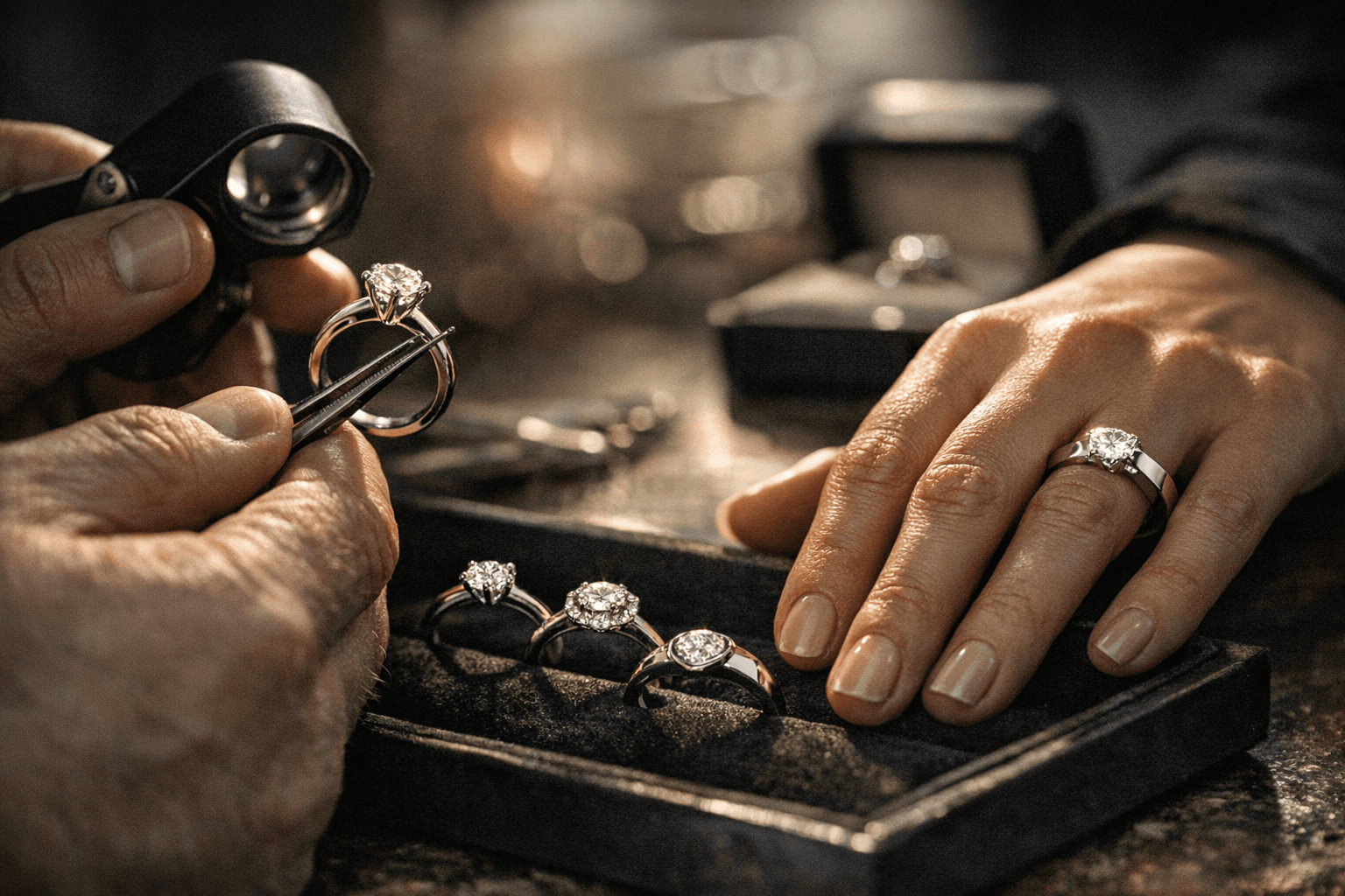 Engagement ring settings explained, from classic prongs to modern tension designs