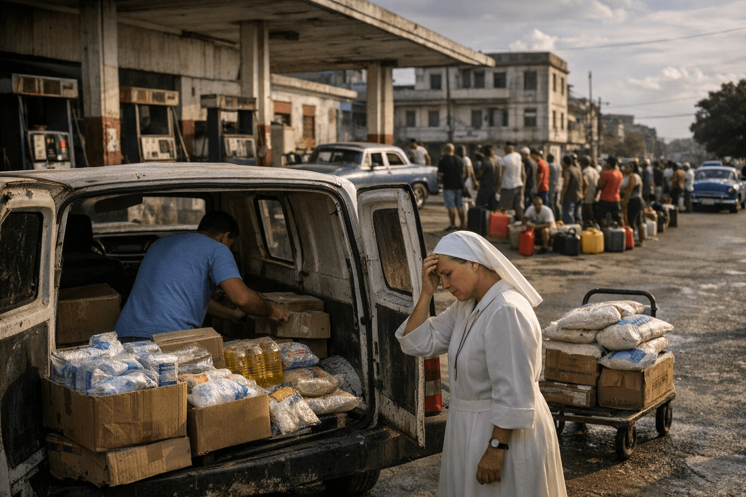 Cuba fuel crisis blocks Catholic aid as shortages worsen nationwide
