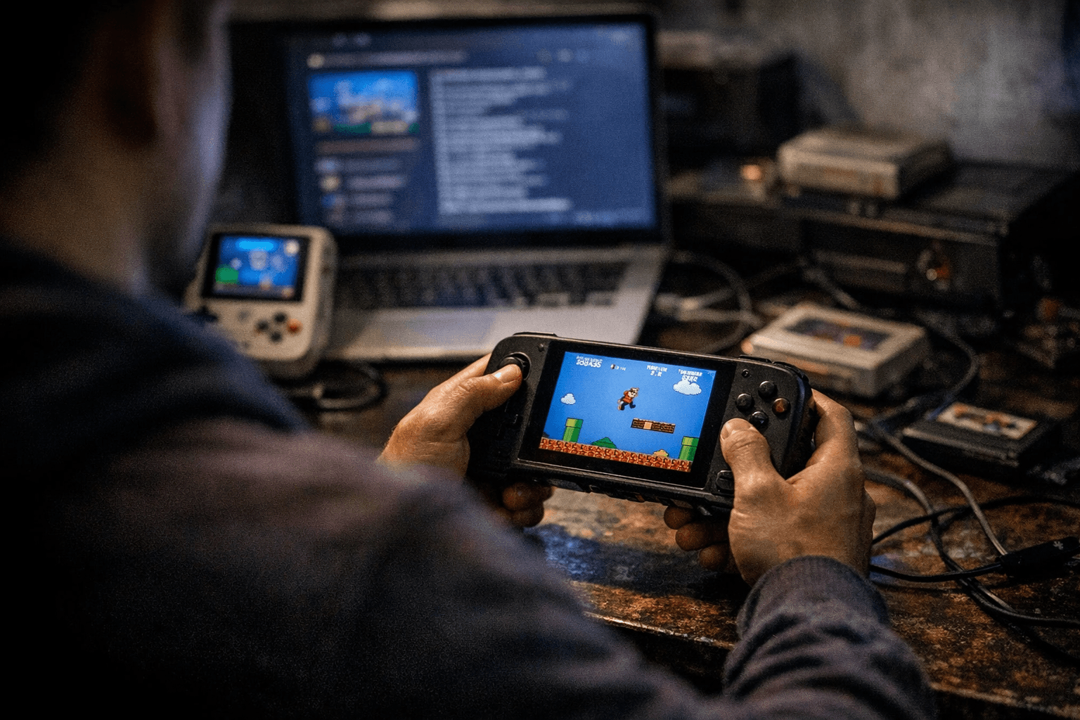 UnofficialOS update adds new cores, broader handheld emulator support