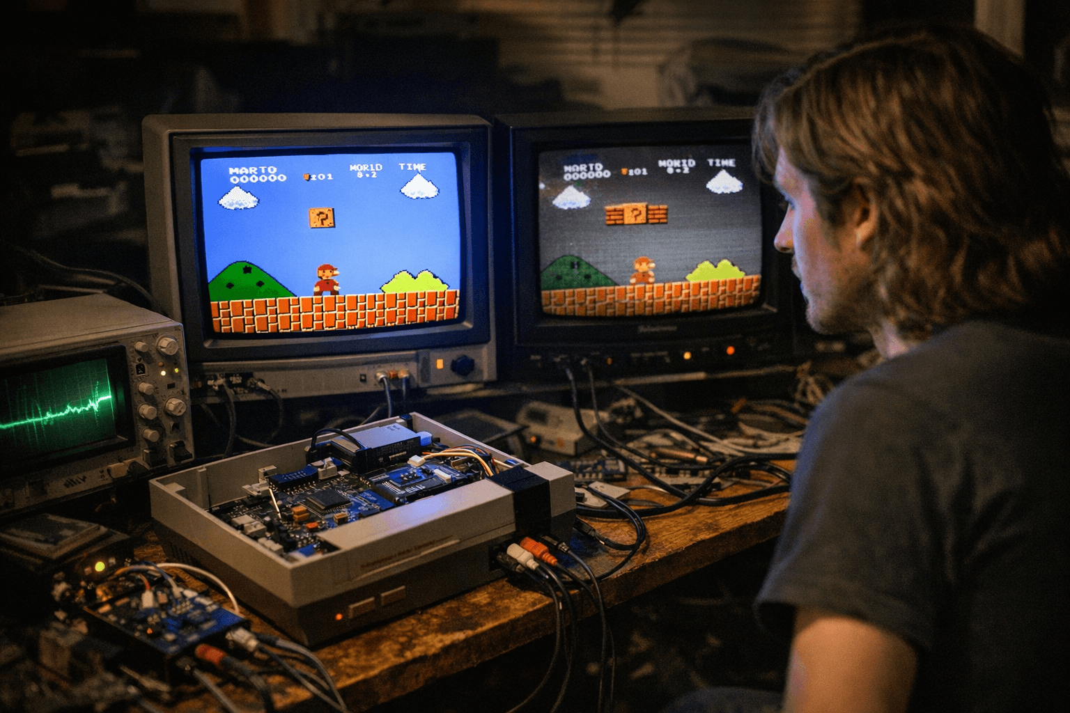 MattKC Shows How to Derive RGB from the NES Composite Signal