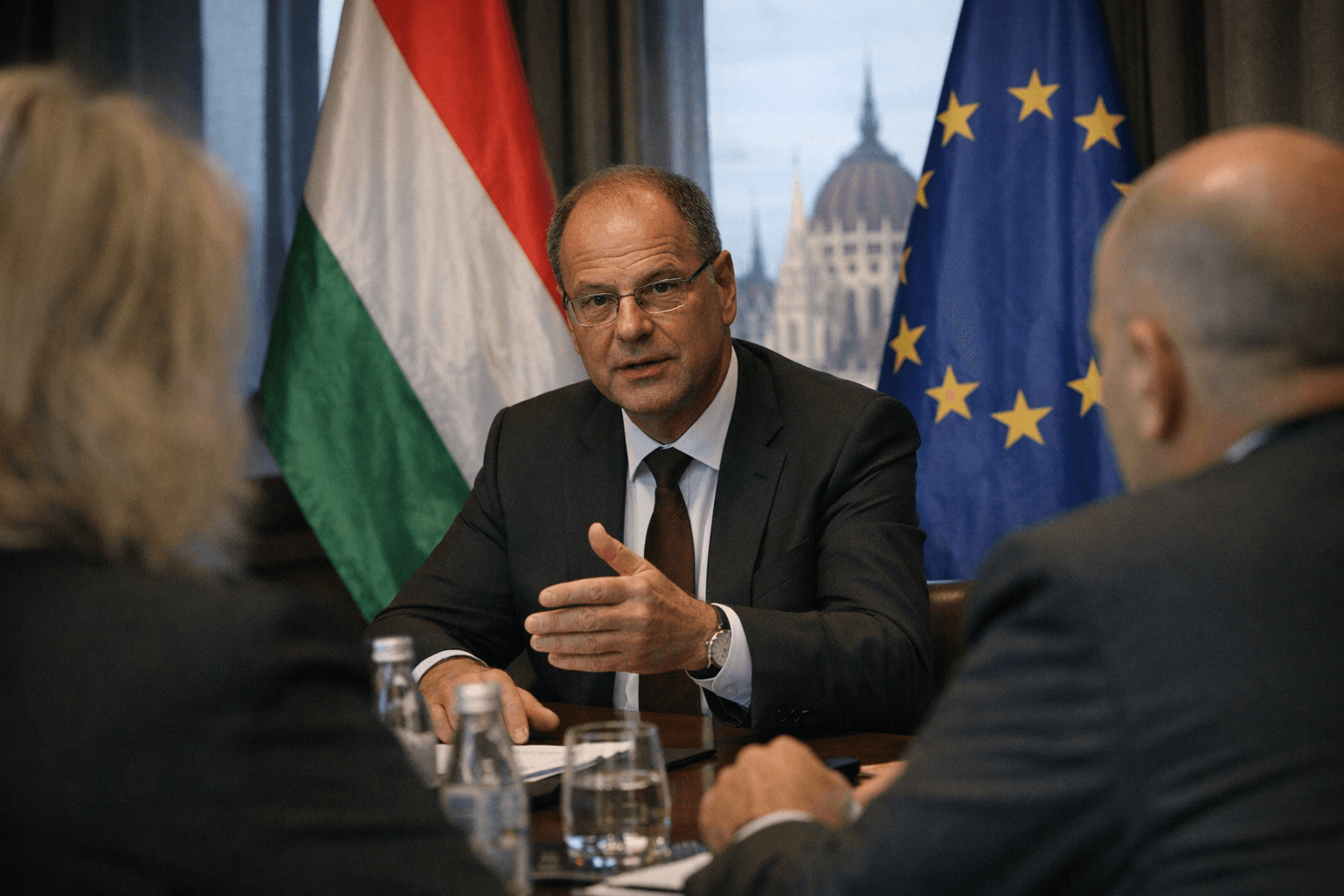 Hungary’s Magyar starts EU talks to unlock frozen funds