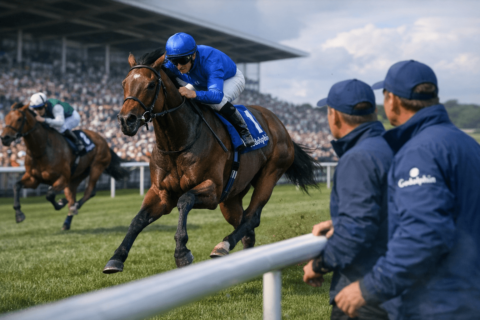 Maho Bay Dominates Newmarket Novice, Emerges as Godolphin Turf Prospect