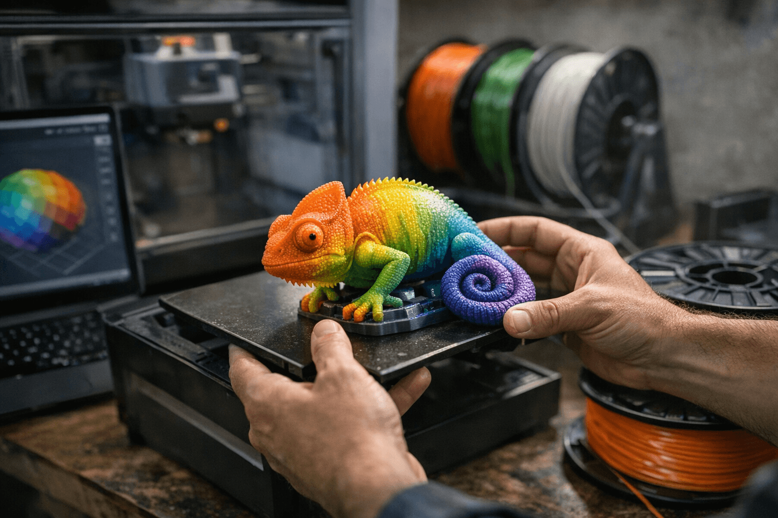 Bambu Studio 2.5.3 adds Color Mixer Studio for blended multicolor prints