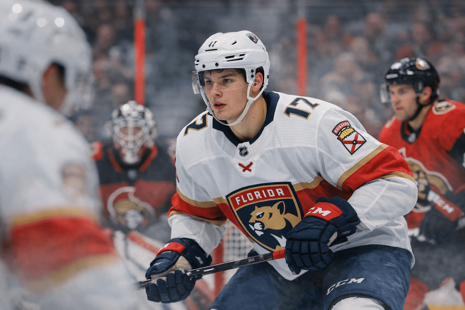 Marek Alscher’s Charlotte progress earns swift NHL debut with Panthers