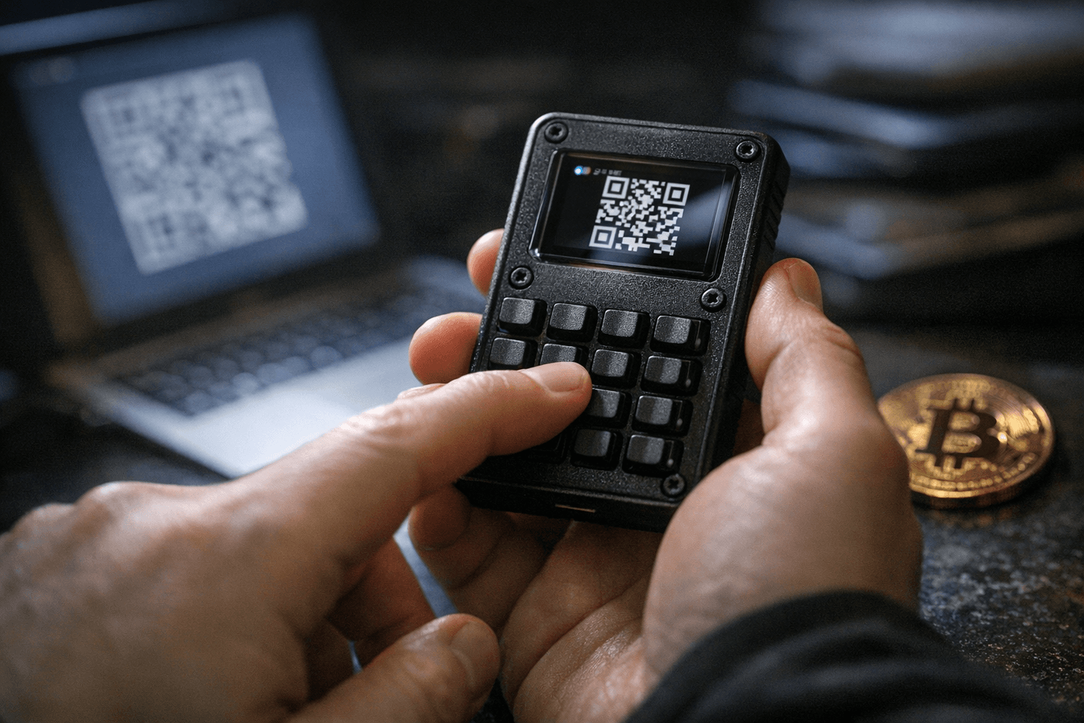 COLDCARD Mk5 adds mechanical keyboard, Gorilla Glass, full air-gapping for Bitcoin security