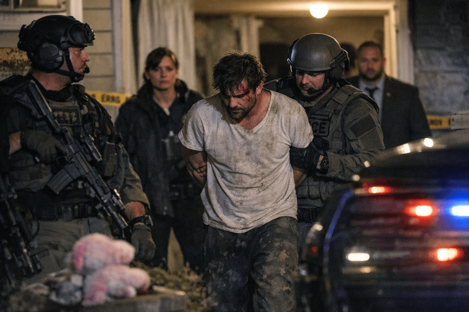 Suspect arrested after hours-long standoff in death of 4-year-old Niomi Rose