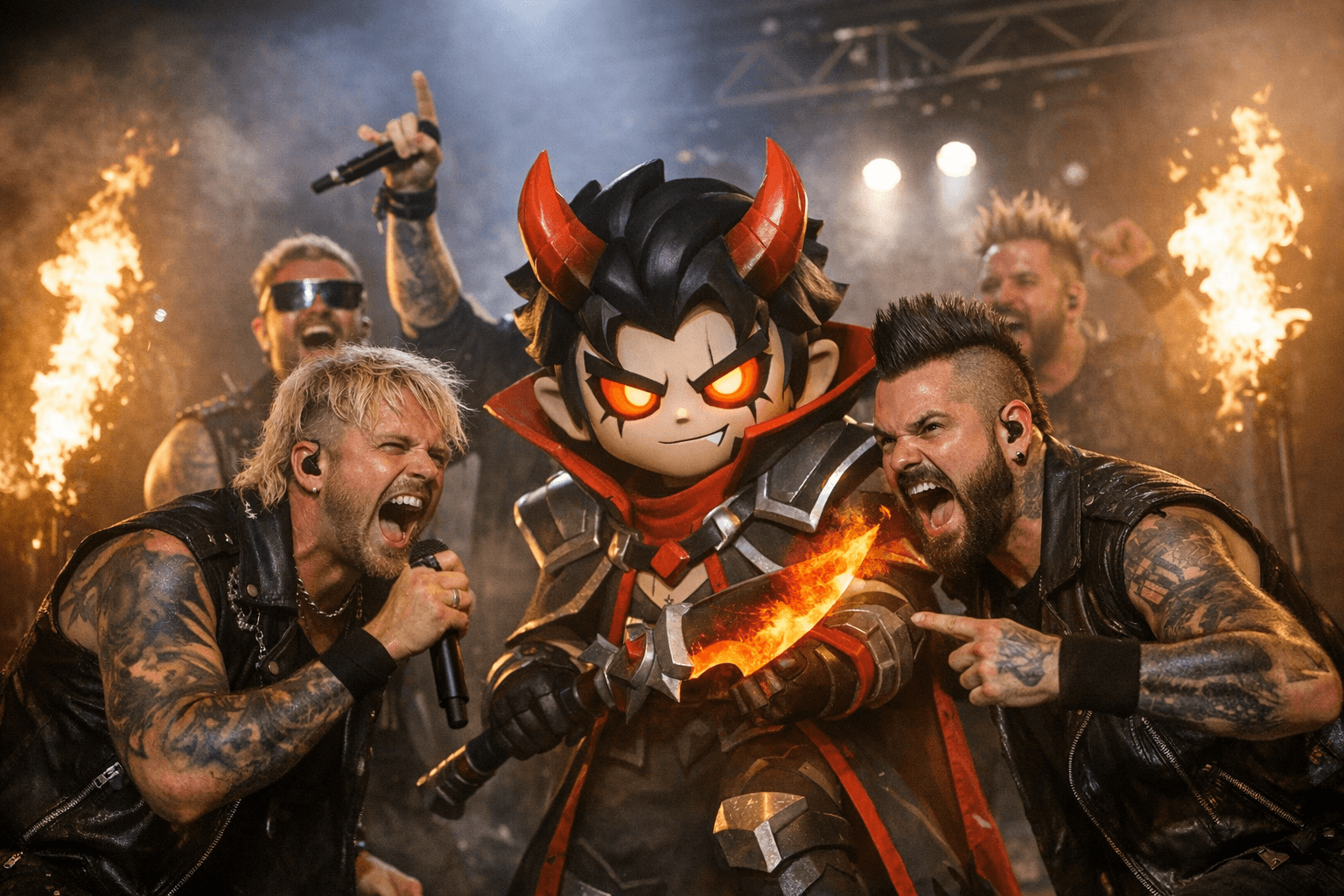 Brawl Stars teams with Electric Callboy to reveal new Brawler Damian