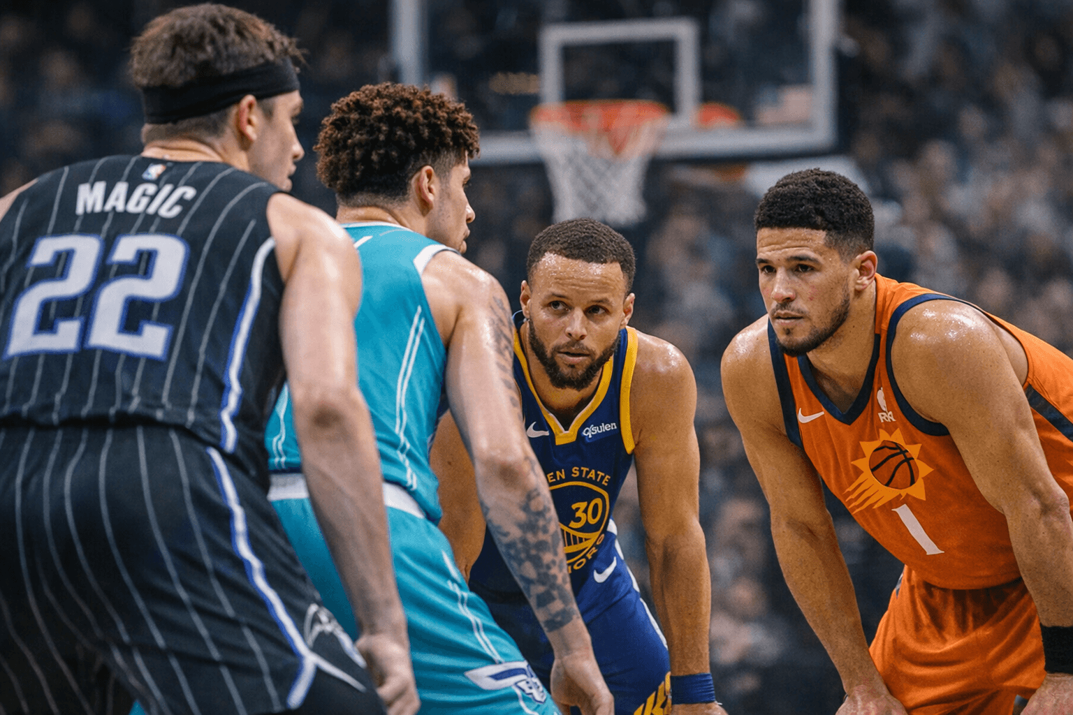 Magic, Hornets, Suns, Warriors vie for final NBA playoff seeds Friday