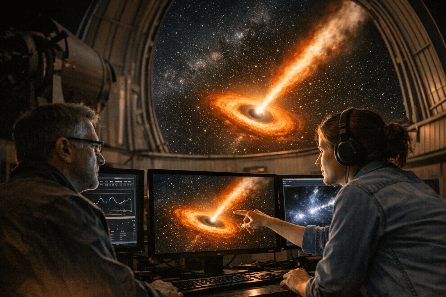 Scientists Measure Black Hole Jet Power, Equal to 10,000 Suns