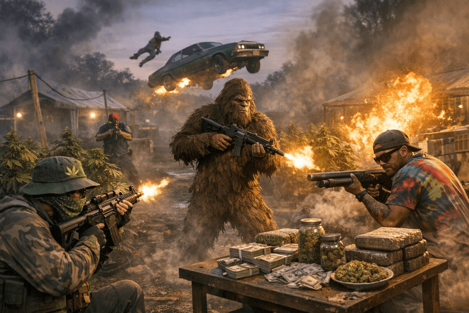 Rockstar launches GTA Online 420 event with Stoner Survival mode, big rewards