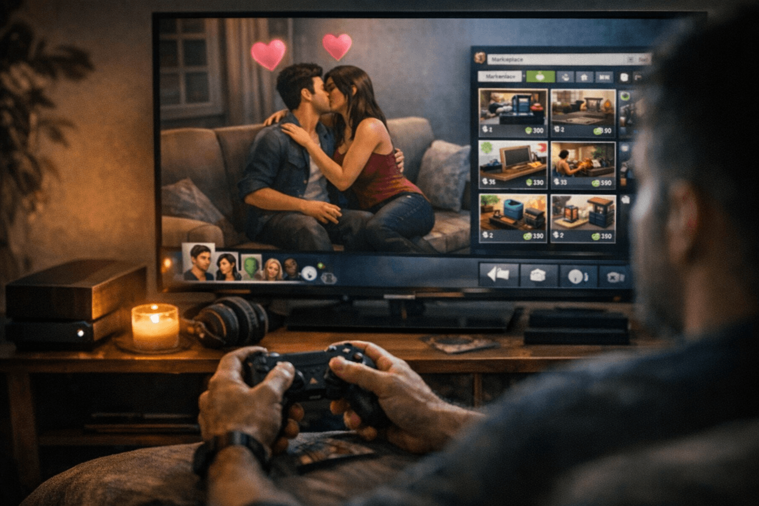 Sims update curbs flirty autonomy, adds console Marketplace and UI fixes