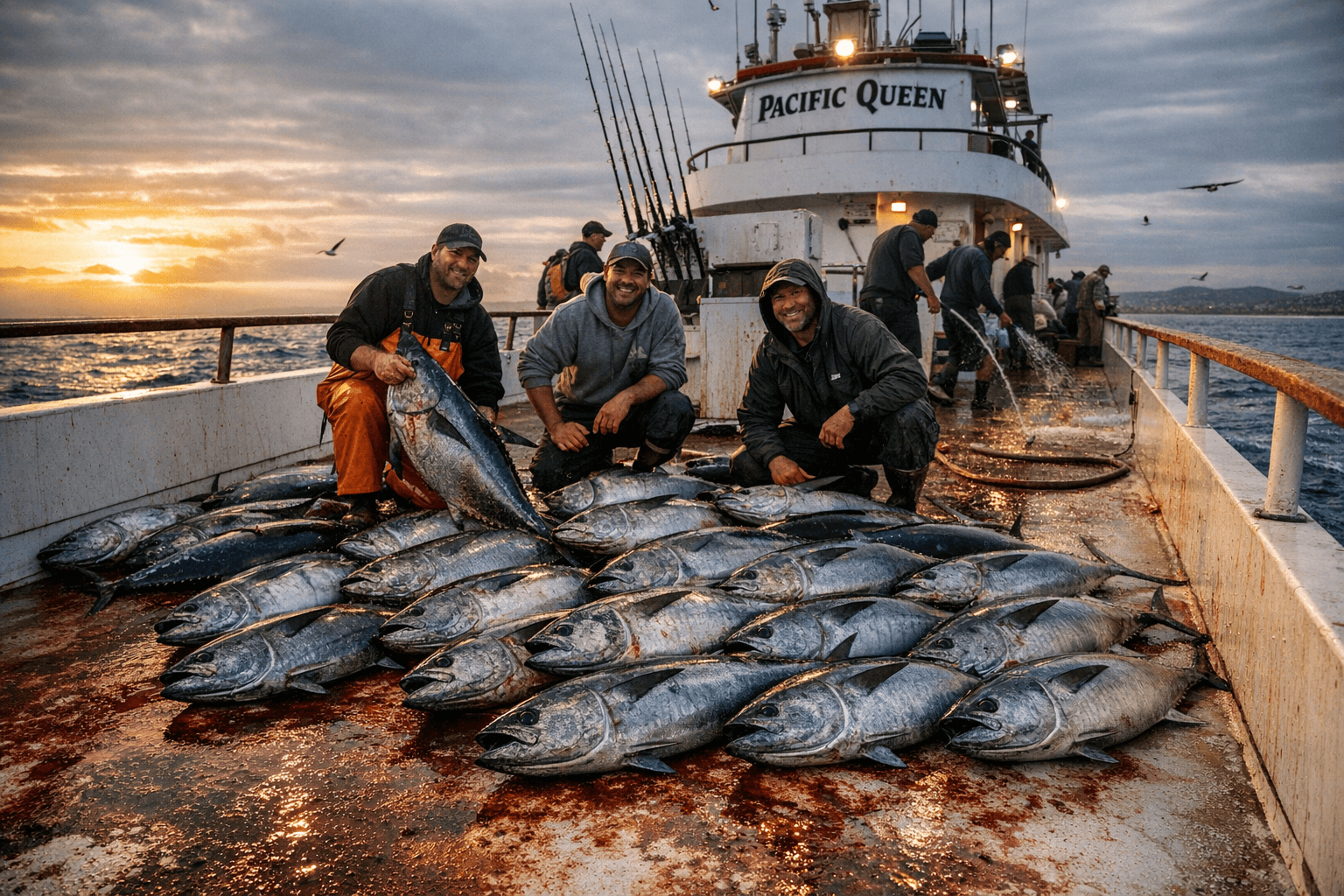 Pacific Queen Opens 2026 with 78 Bluefin Tuna Near San Diego