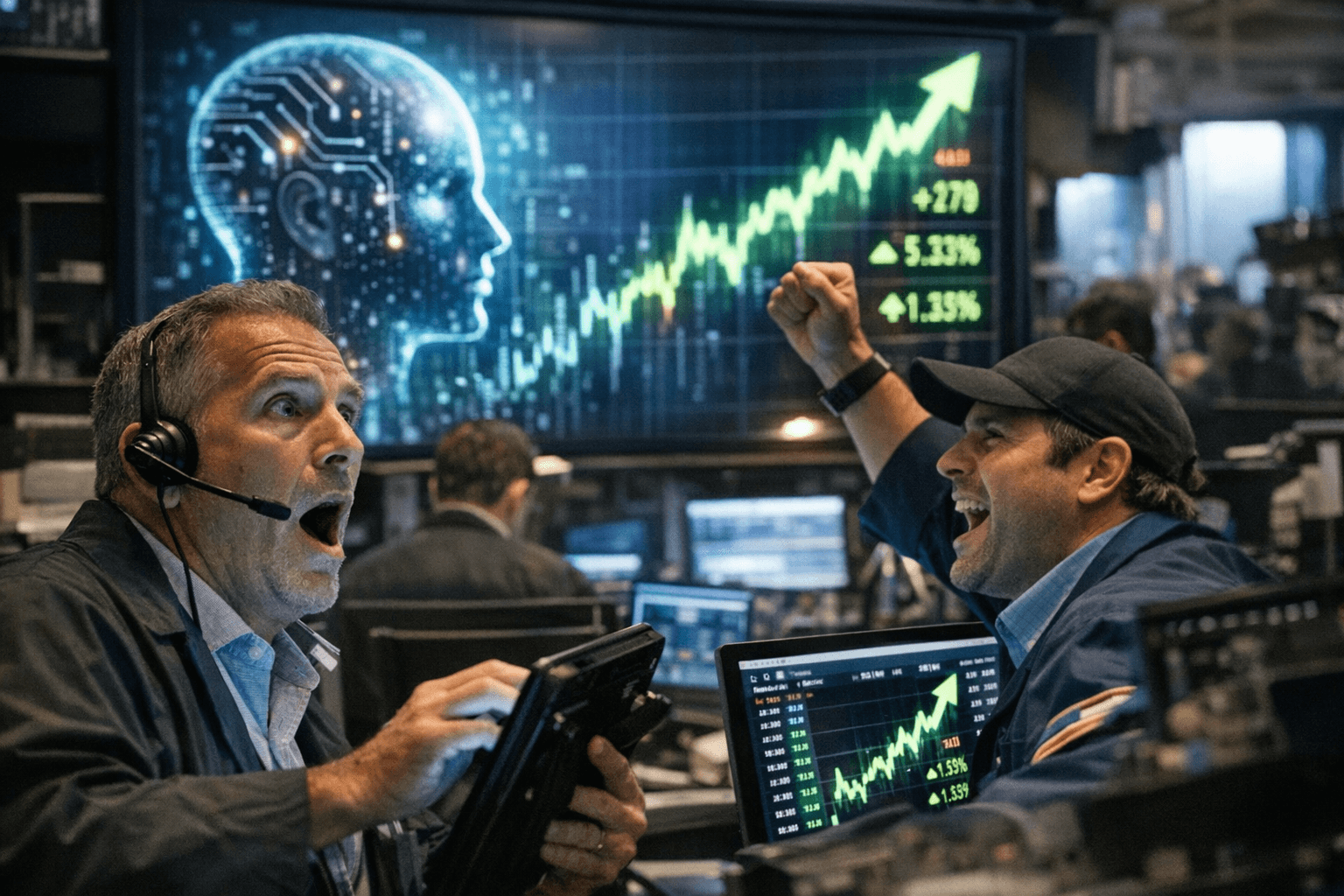 Myseum jumps 146% as small caps chase AI rebrands