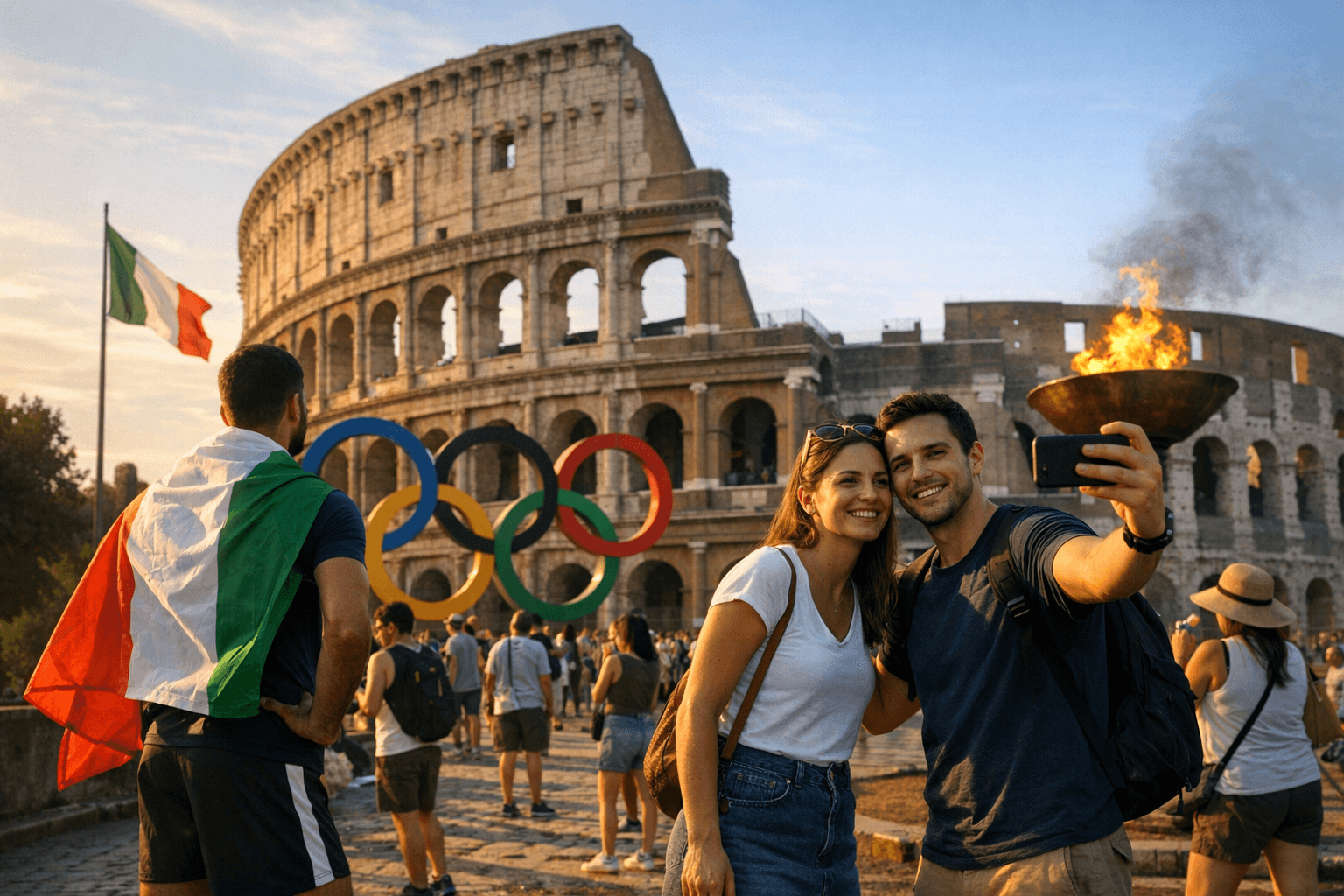 Bank of Italy says Olympics tourism gave first-quarter growth a lift