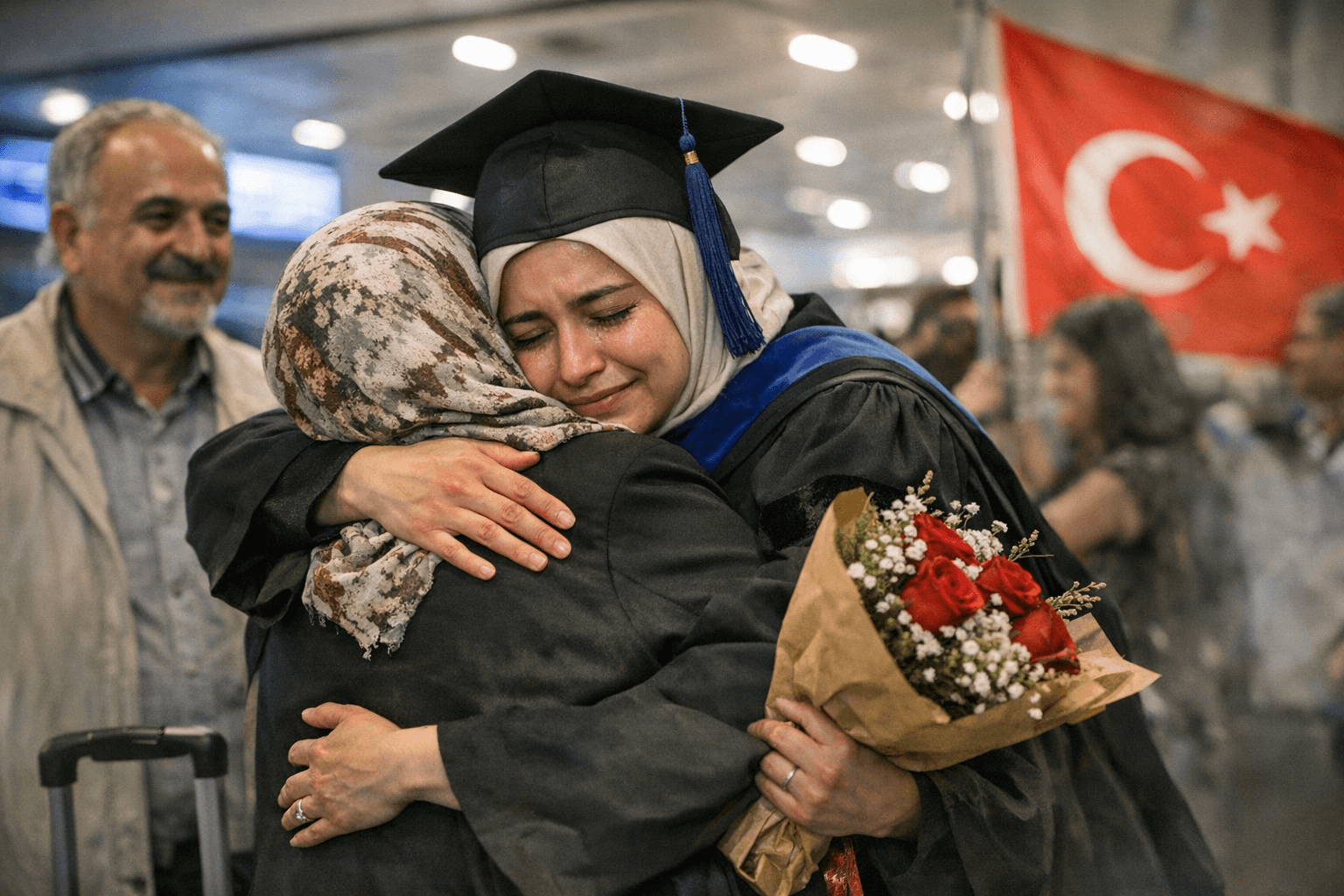 Detained for Pro-Palestinian Op-ed, Rumeysa Ozturk Graduates and Returns Home to Turkey