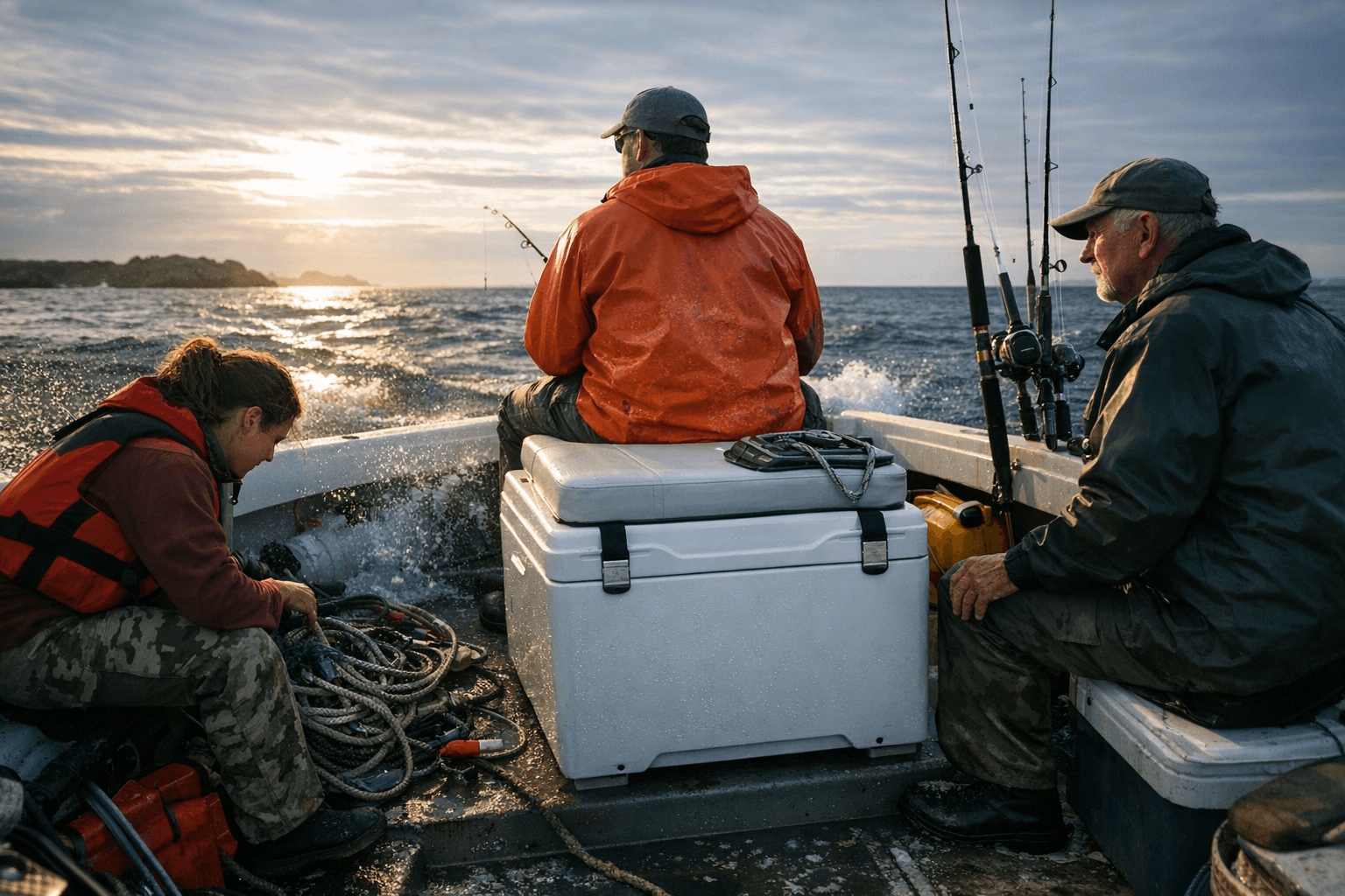 Seat Boxes Add Storage, Seating, and Safety to Crowded Boats