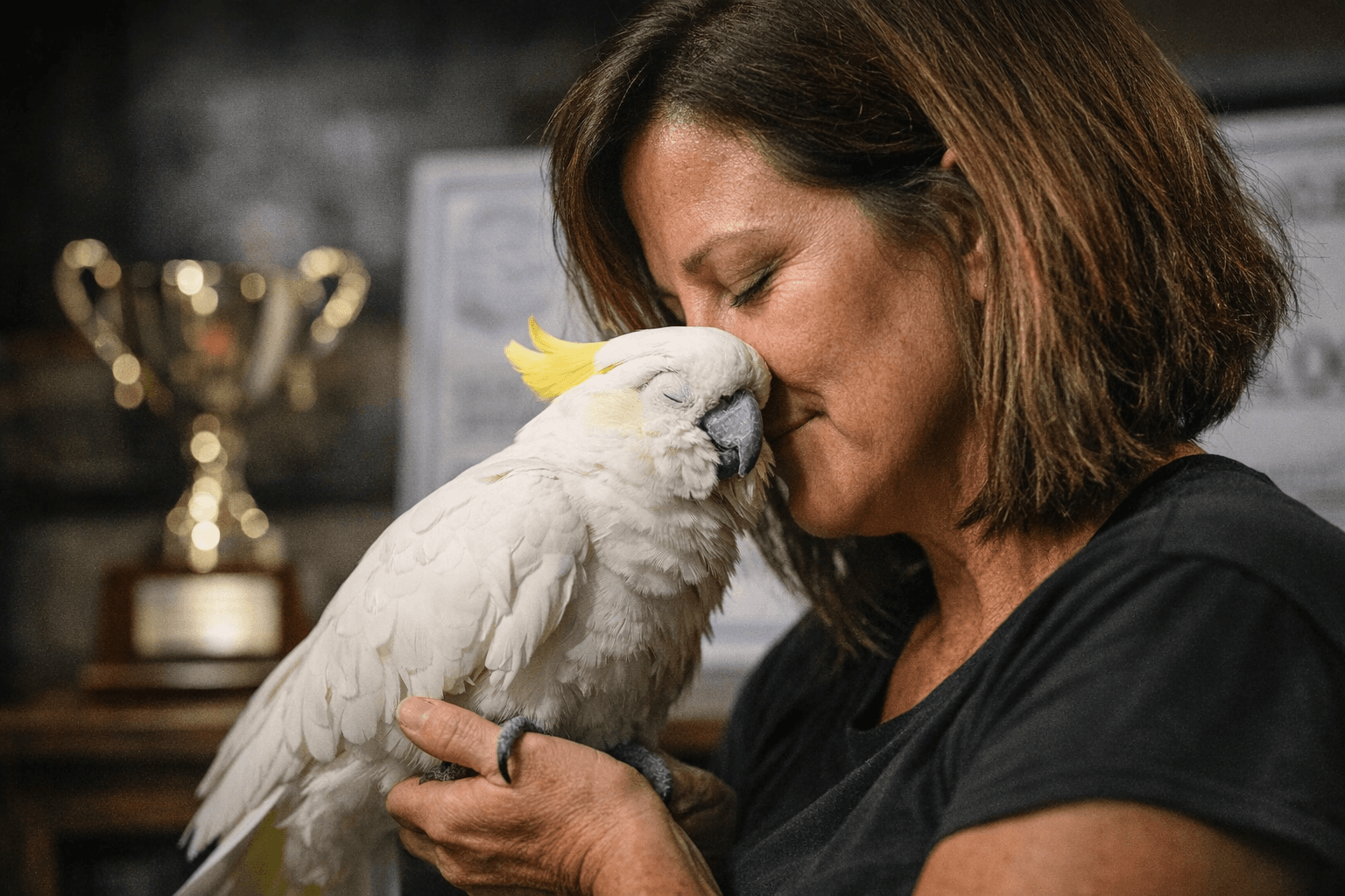 Blind Rescued Cockatoo Boo Becomes First Bird Named Pet of the Year