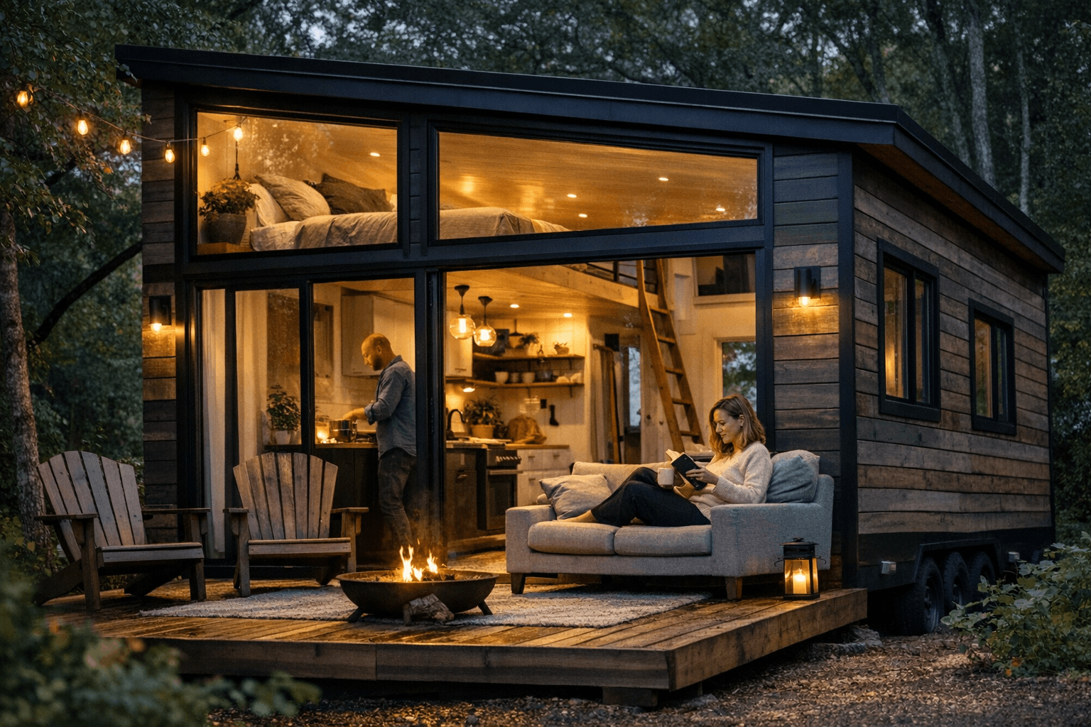 Craft House’s Lukas tiny house trades towability for roomy, light-filled living