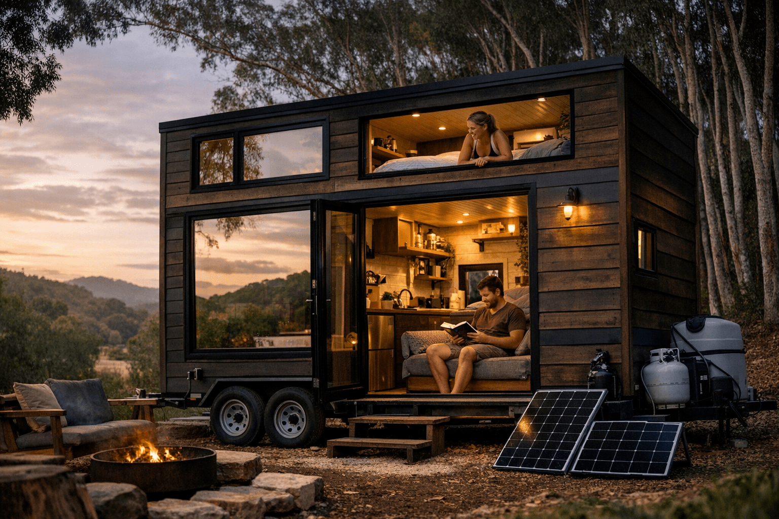 Removed Tiny Homes' Currumbin maximizes comfort in a compact tiny house