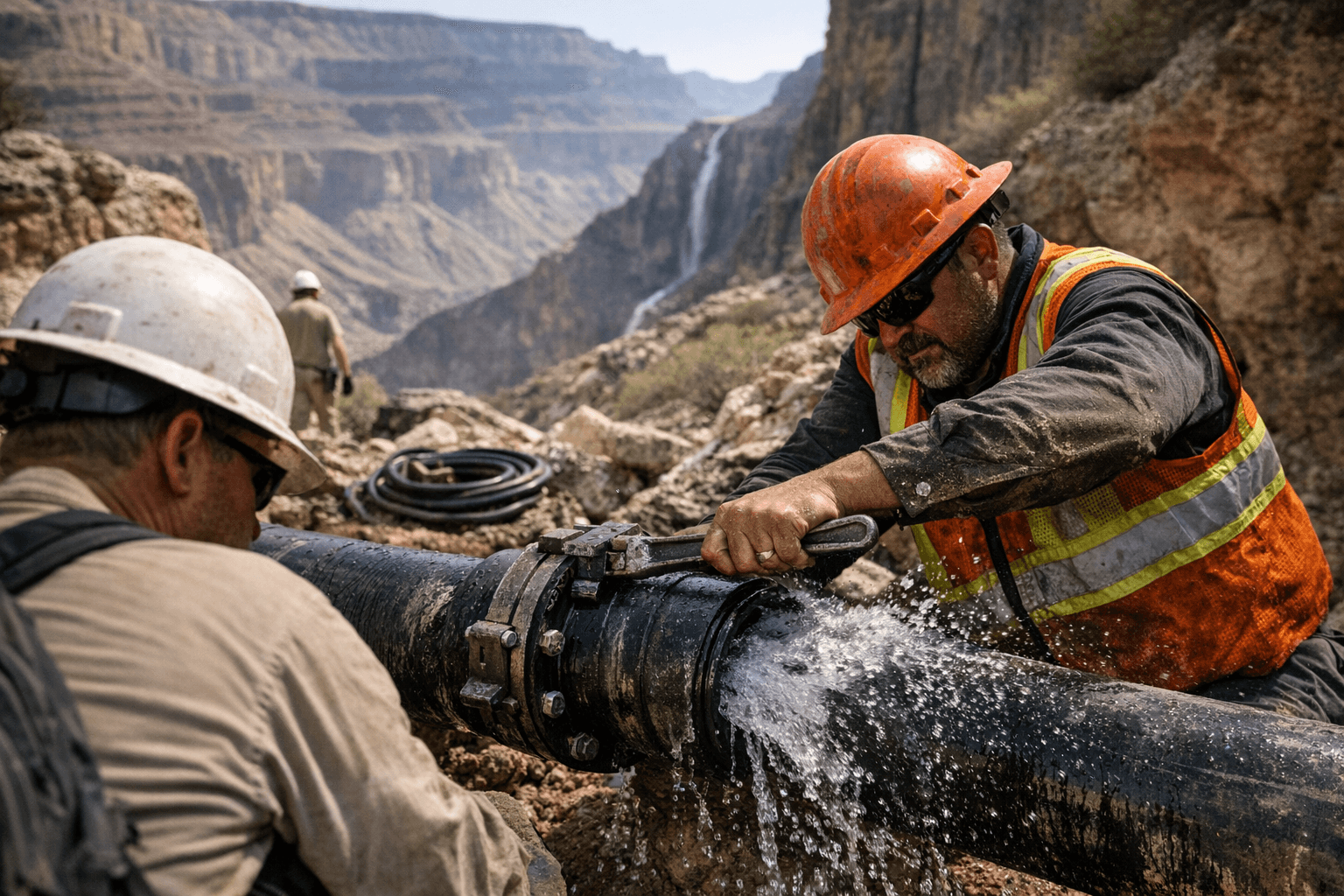 Grand Canyon eases water restrictions as Transcanyon Waterline repairs advance