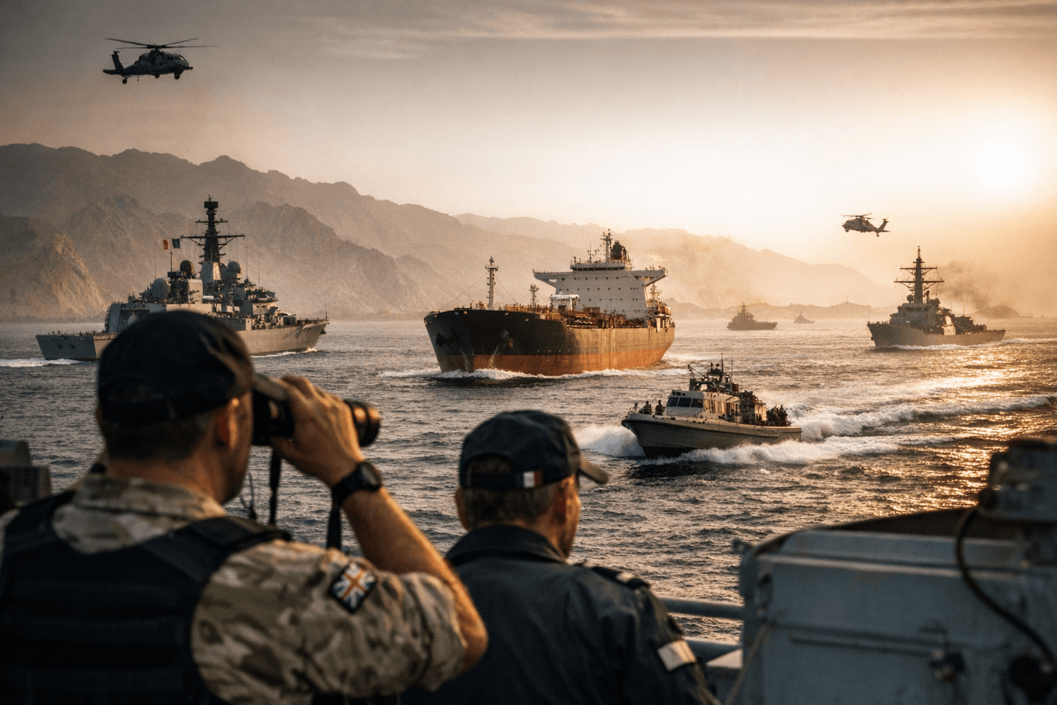 UK, France convene 51 nations for Hormuz shipping protection mission