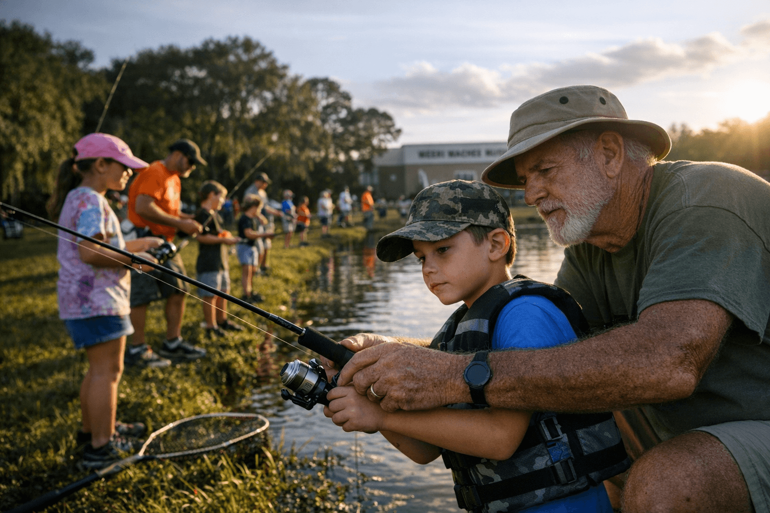 Weeki Wachee fishing clinic teaches 153 kids outdoor basics