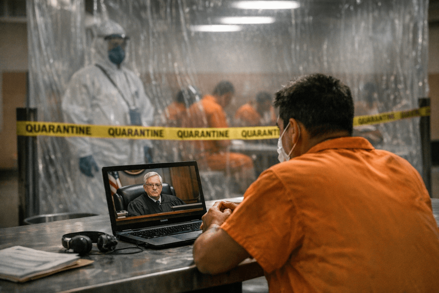 Measles outbreak prompts remote hearings at Hidalgo County detention facility