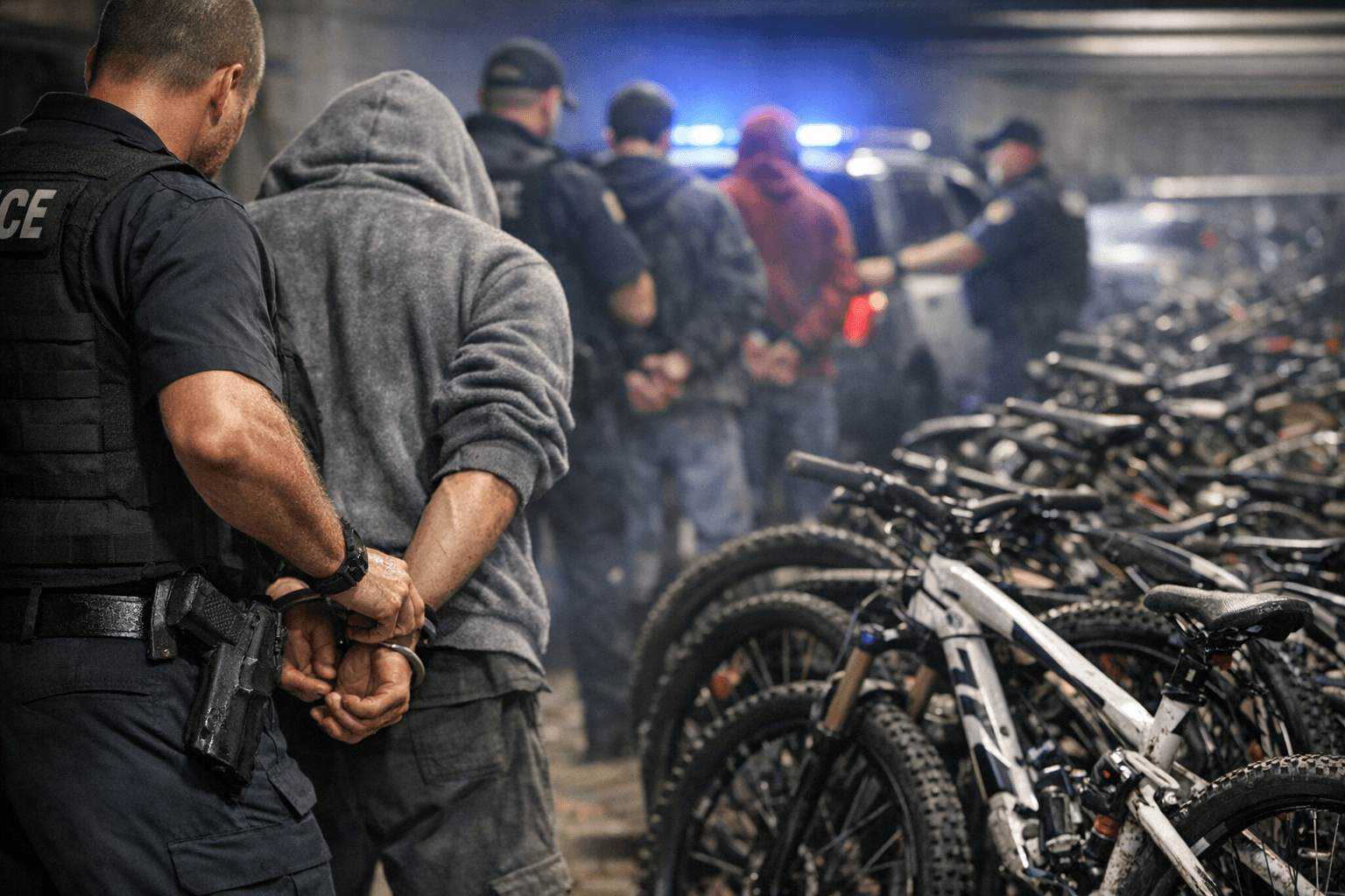 APD arrests four in Asheville bicycle-theft ring, nearly $50,000 lost