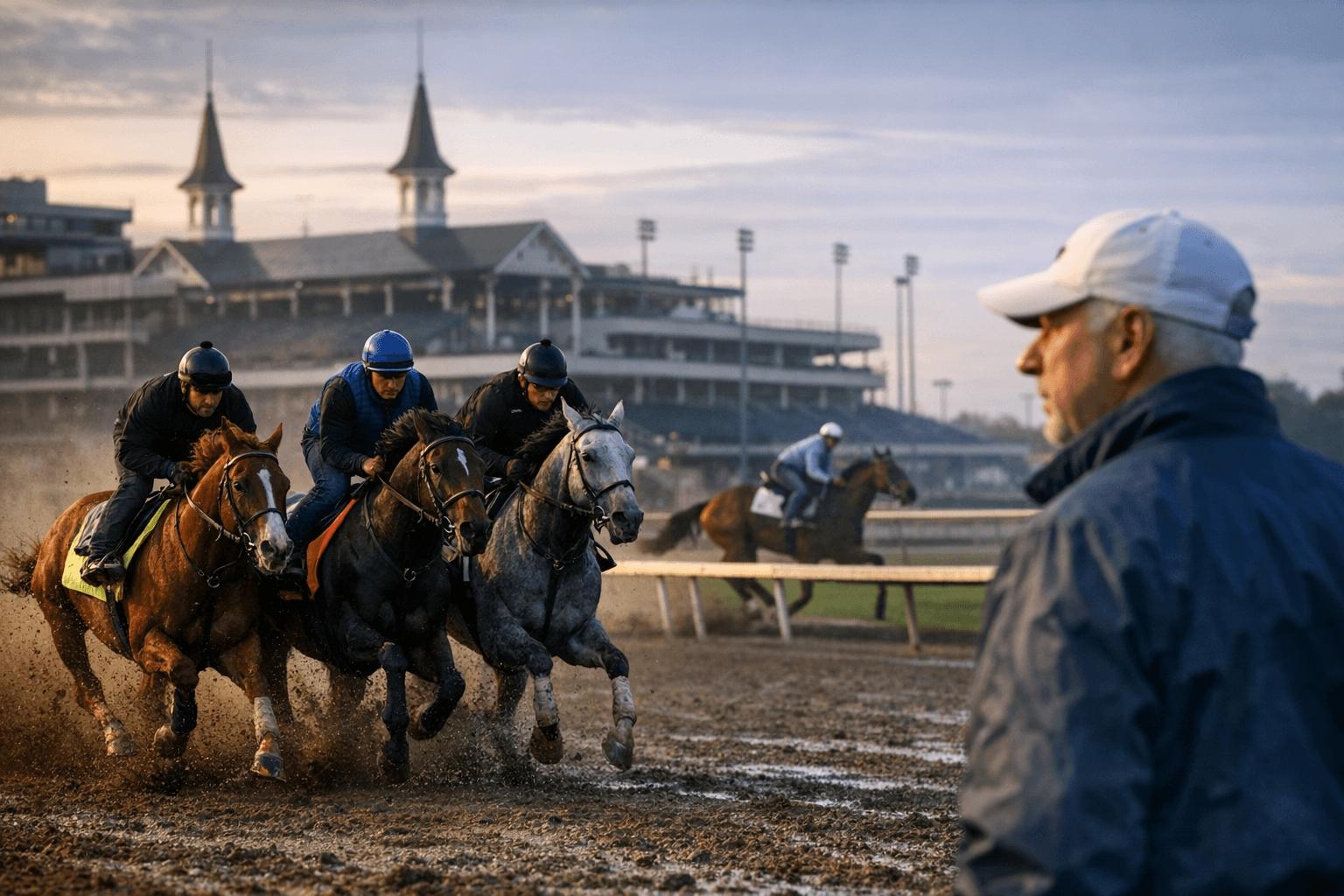 Cox Trio Works at Churchill as Renegade Drills for Pletcher