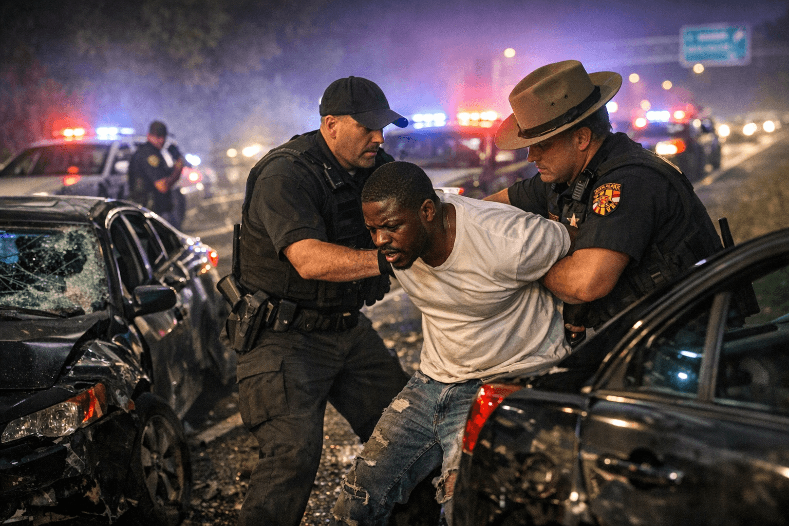 Upper Marlboro man arrested after high-speed chase from D.C. into Maryland