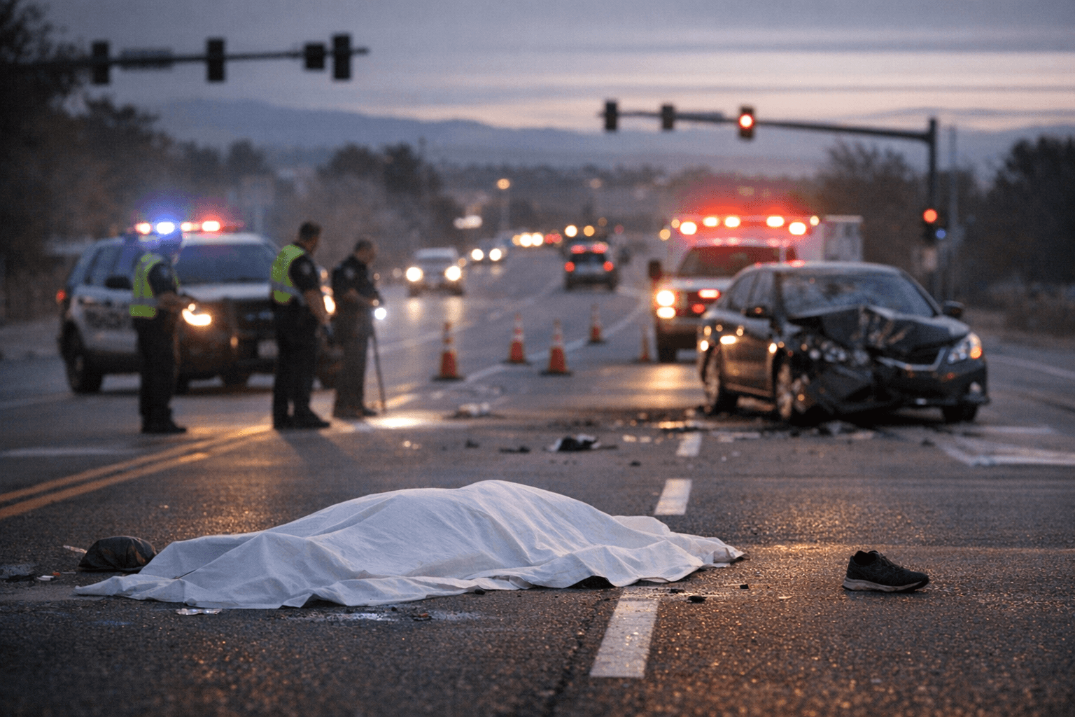 Pedestrian killed in early-morning Arapahoe Road crash near Parker