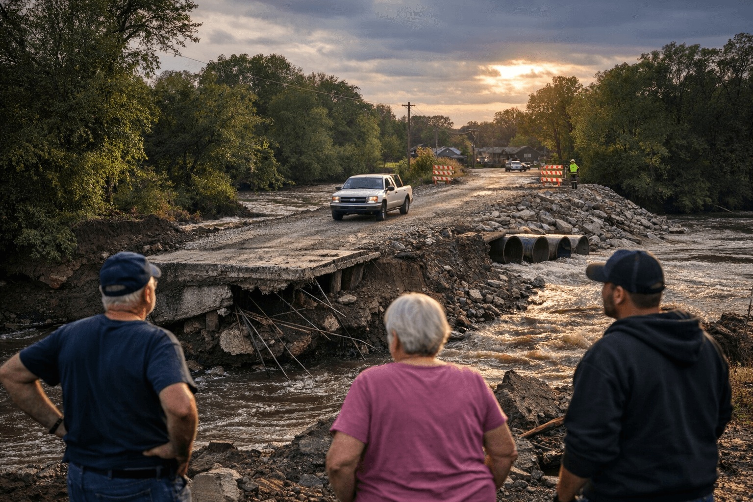 Community groups plan new Sunburst Drive bridge after Gary flood damage