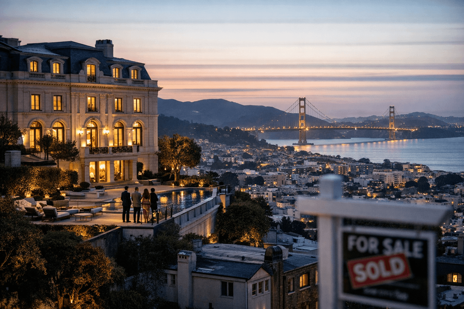 San Francisco mansion sells for $56 million, signaling luxury demand stays strong