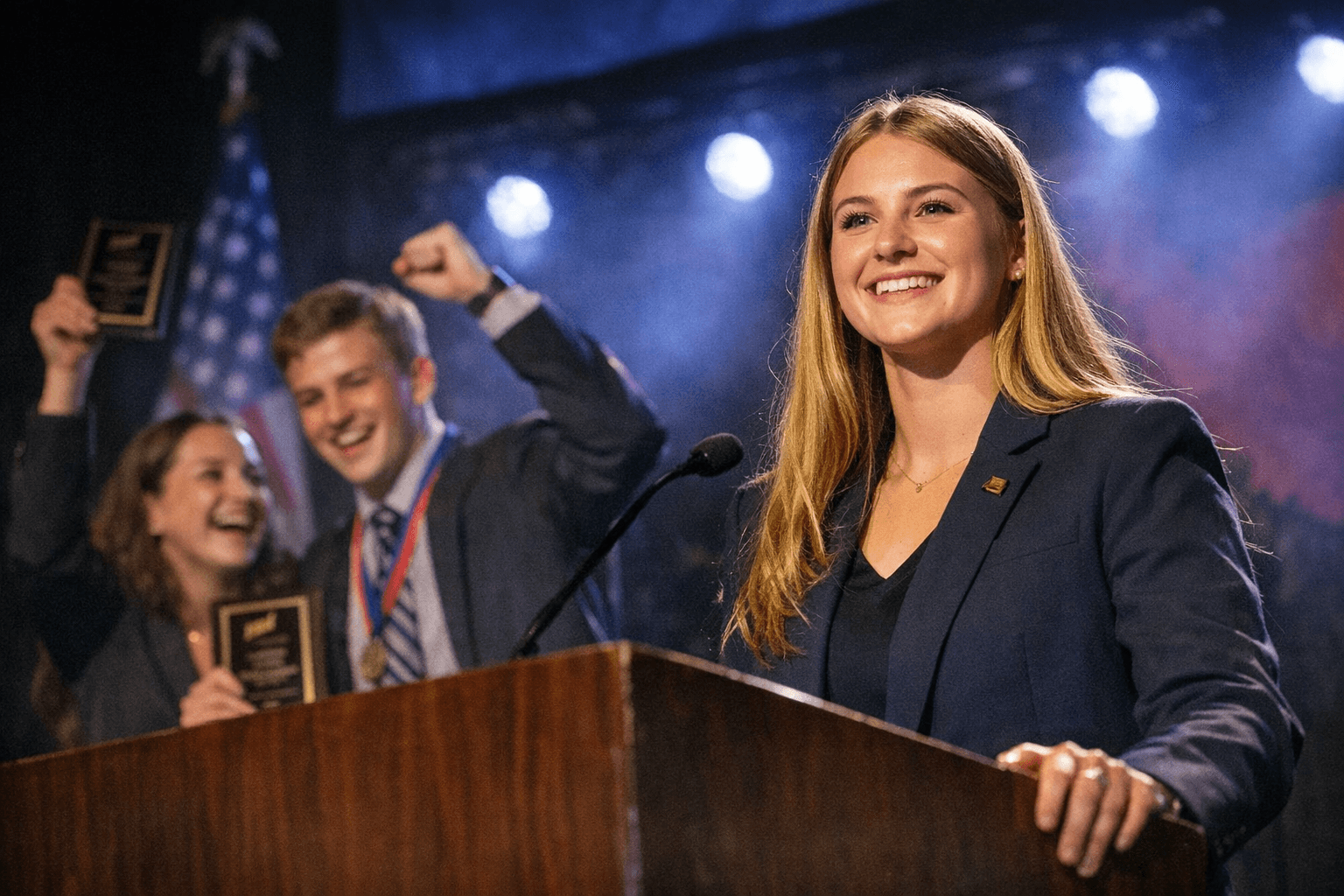 La Grande FBLA students earn top finishes, three named state officers