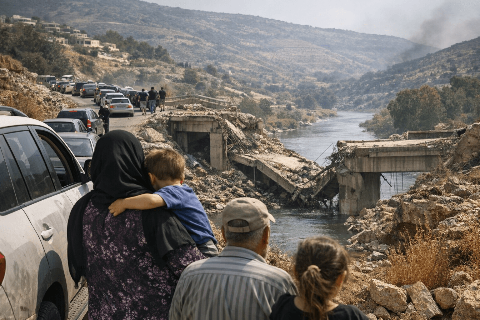 Lebanese displaced begin returning home as US-brokered ceasefire takes hold