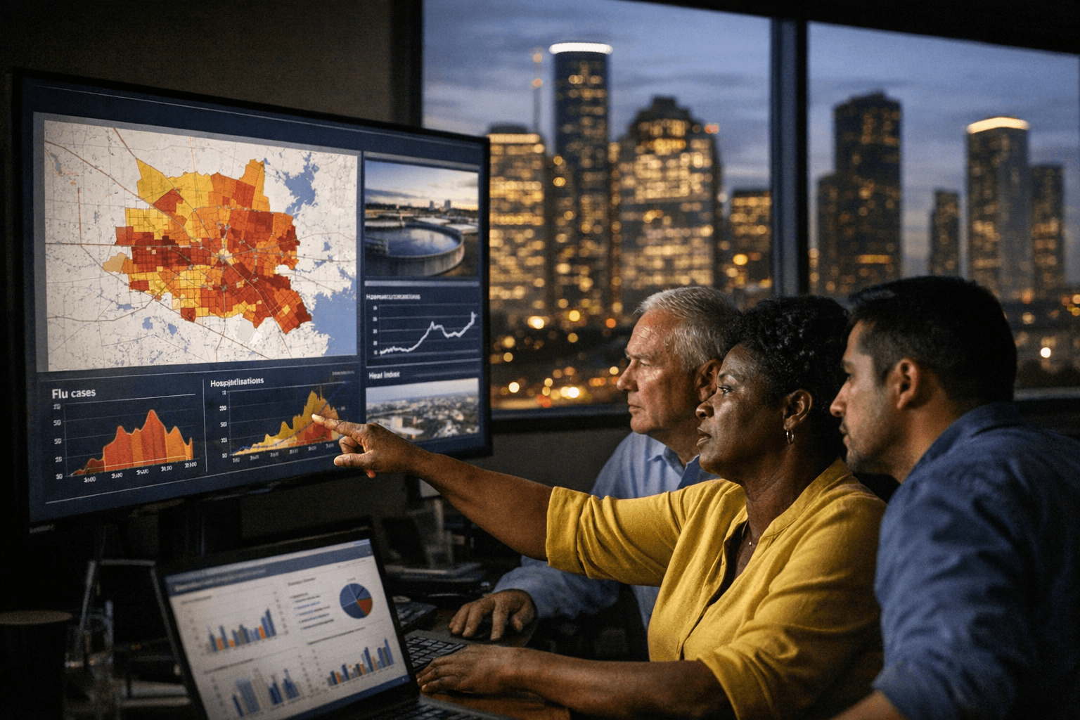 Houston, Harris County launch shared public health data hub
