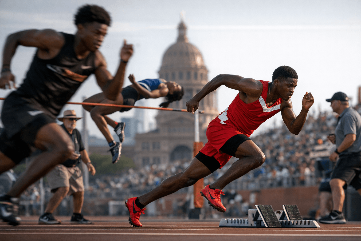 Houston-area track stars chase state glory, record dreams, pressure mounts