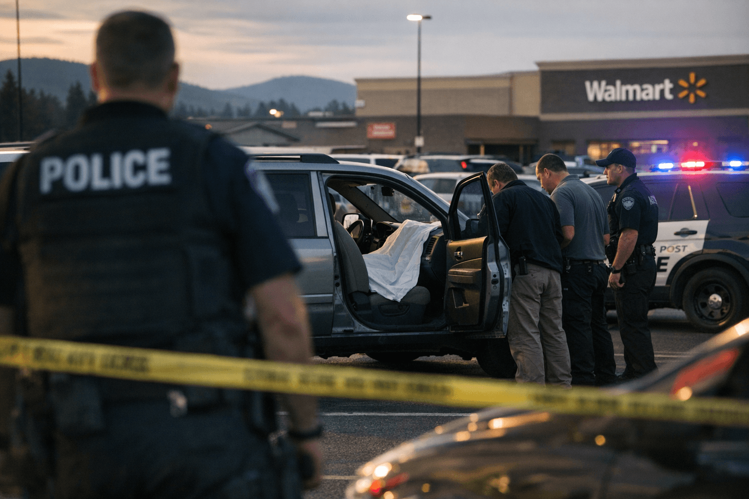 Police find dead man in vehicle at Post Falls Walmart lot