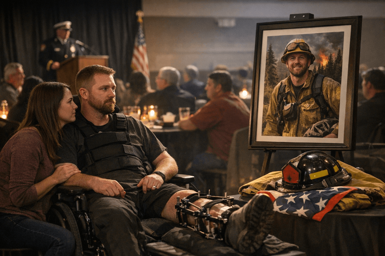 Foundation fundraiser in Post Falls spotlights injured firefighter Justin Shaw