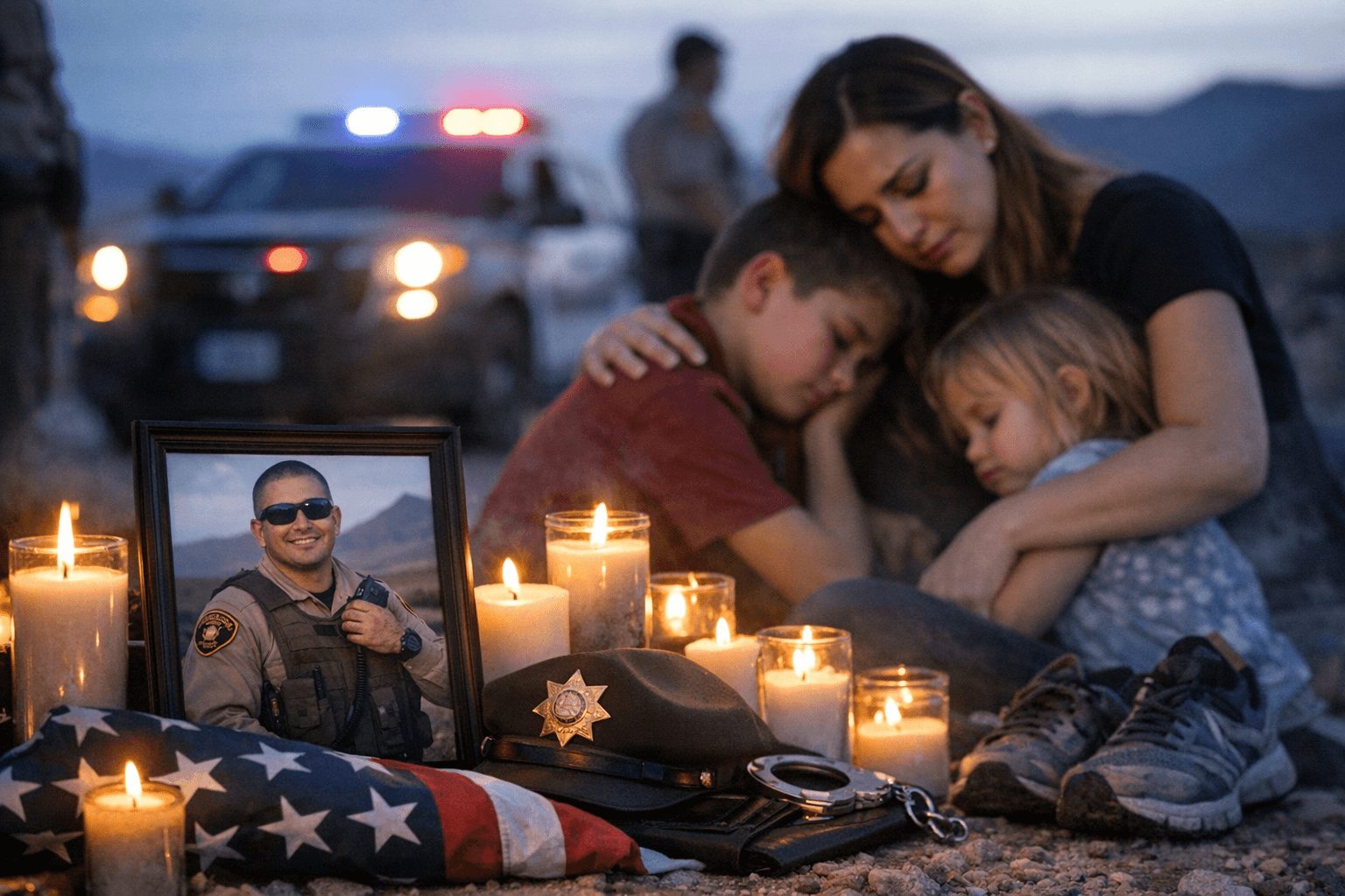 GoFundMe launched for family of deputy who died in Baker to Vegas relay