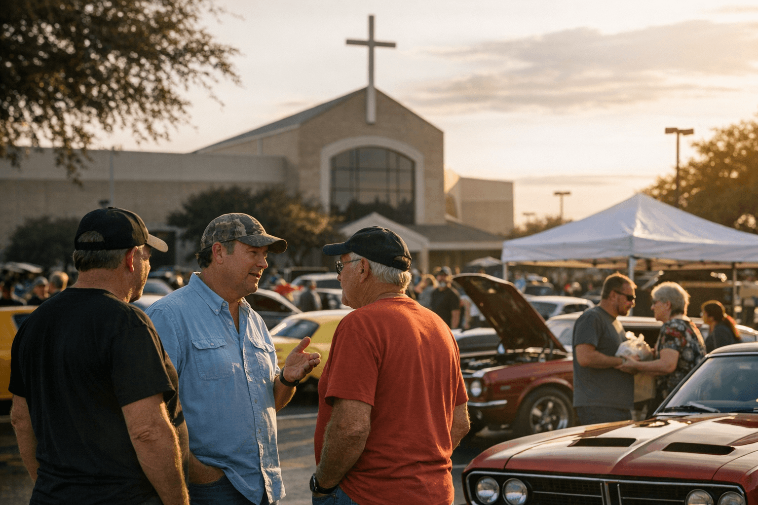 Plano church car show draws hundreds, sparks gospel conversations