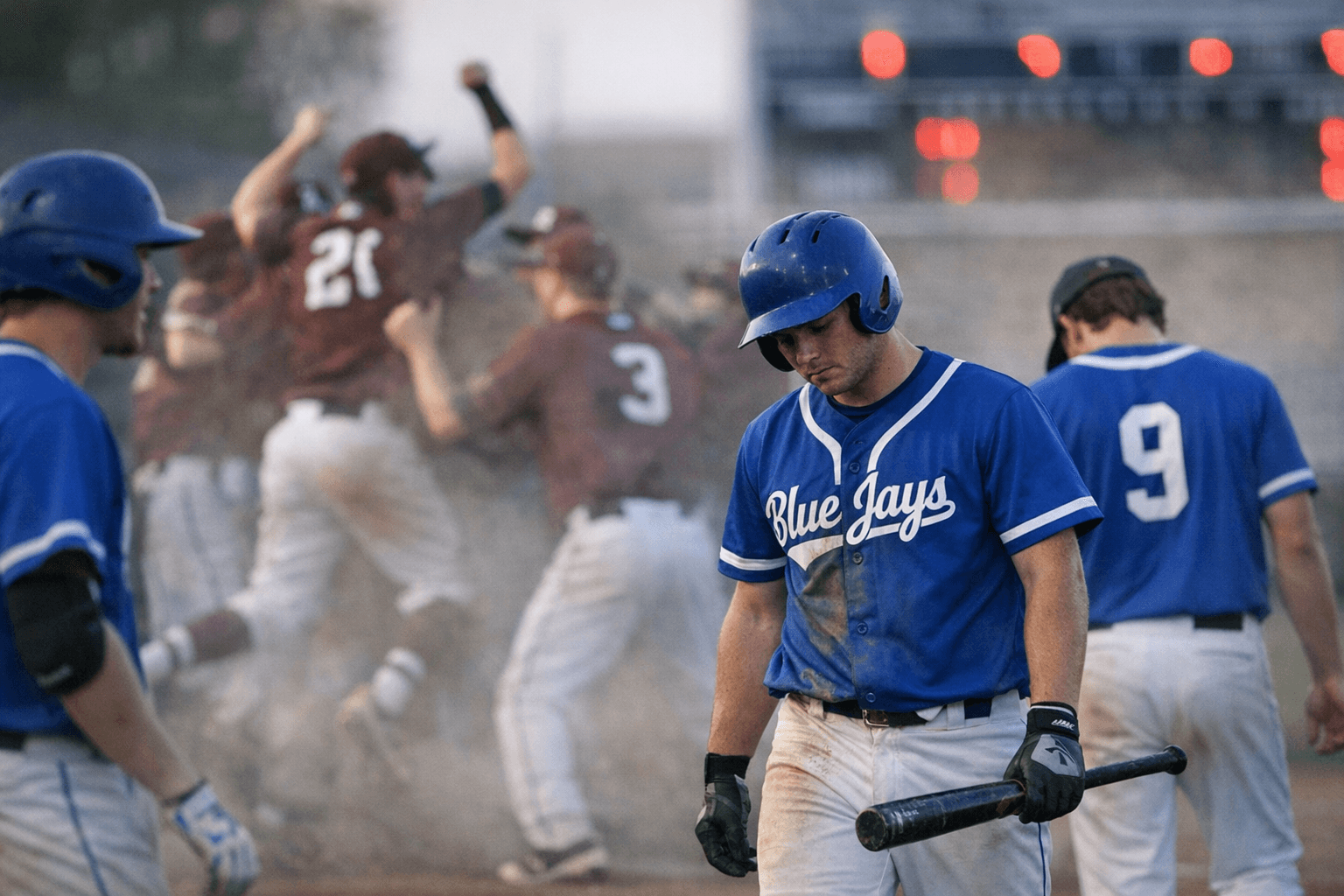 Blue Jays hit four home runs, swept by Bismarck High in doubleheader