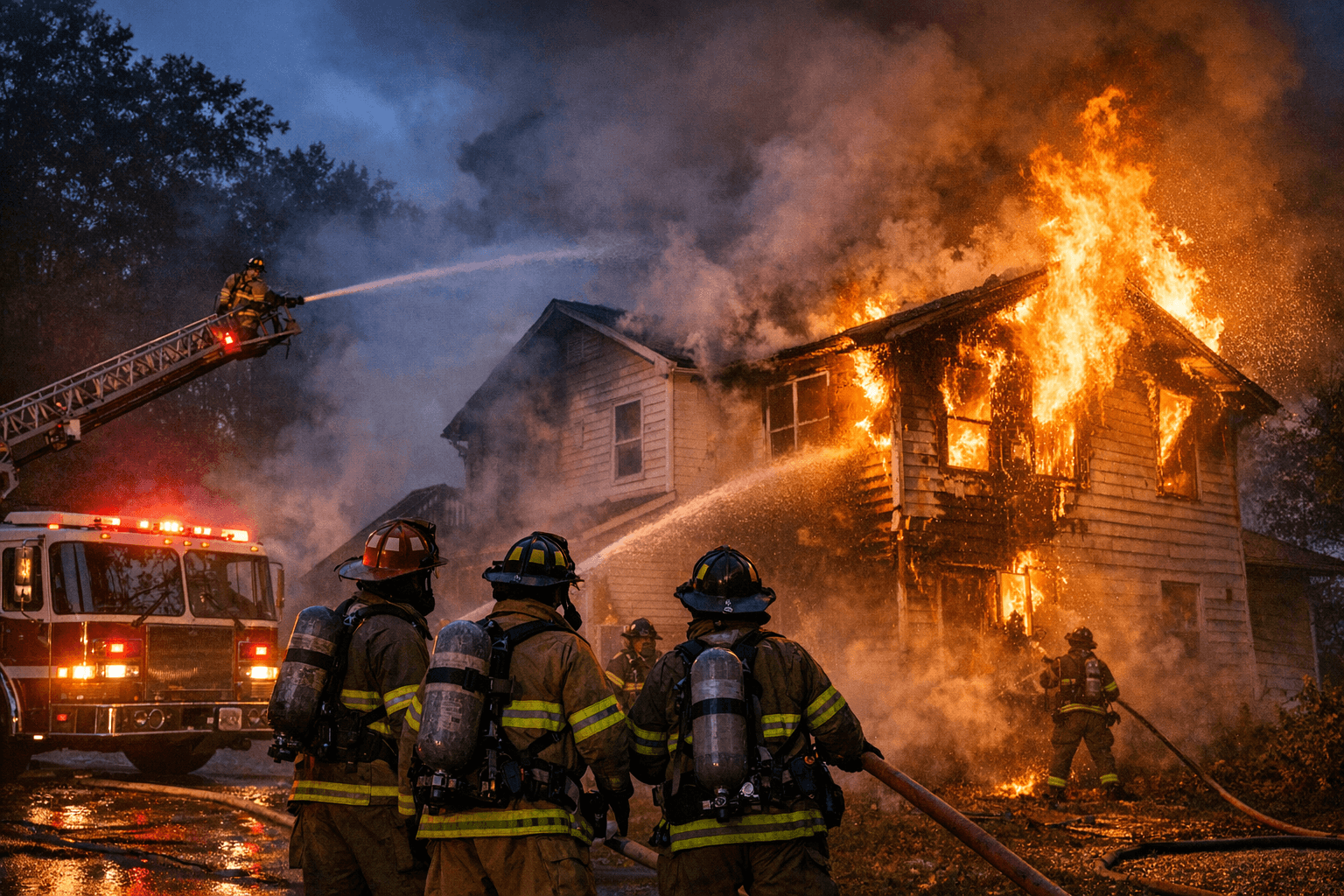 Two-alarm house fire in Huguenot draws Orange, Sullivan crews