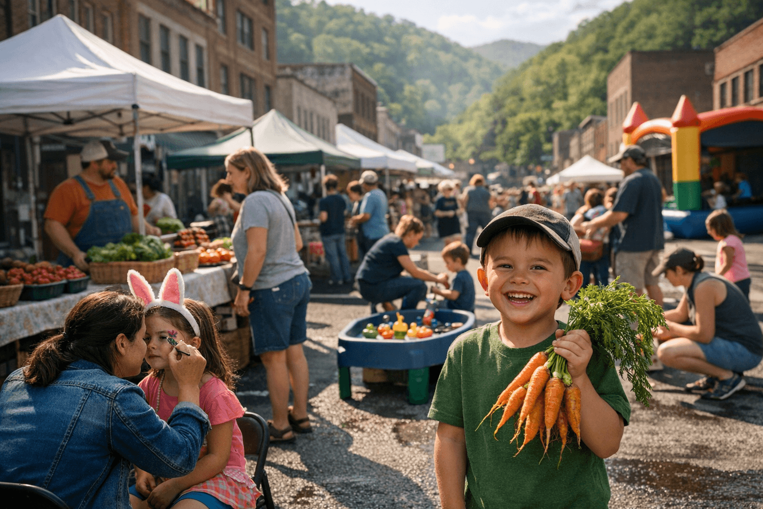 Perry County Farmer’s Market hosts family-friendly April pop-up in downtown Hazard