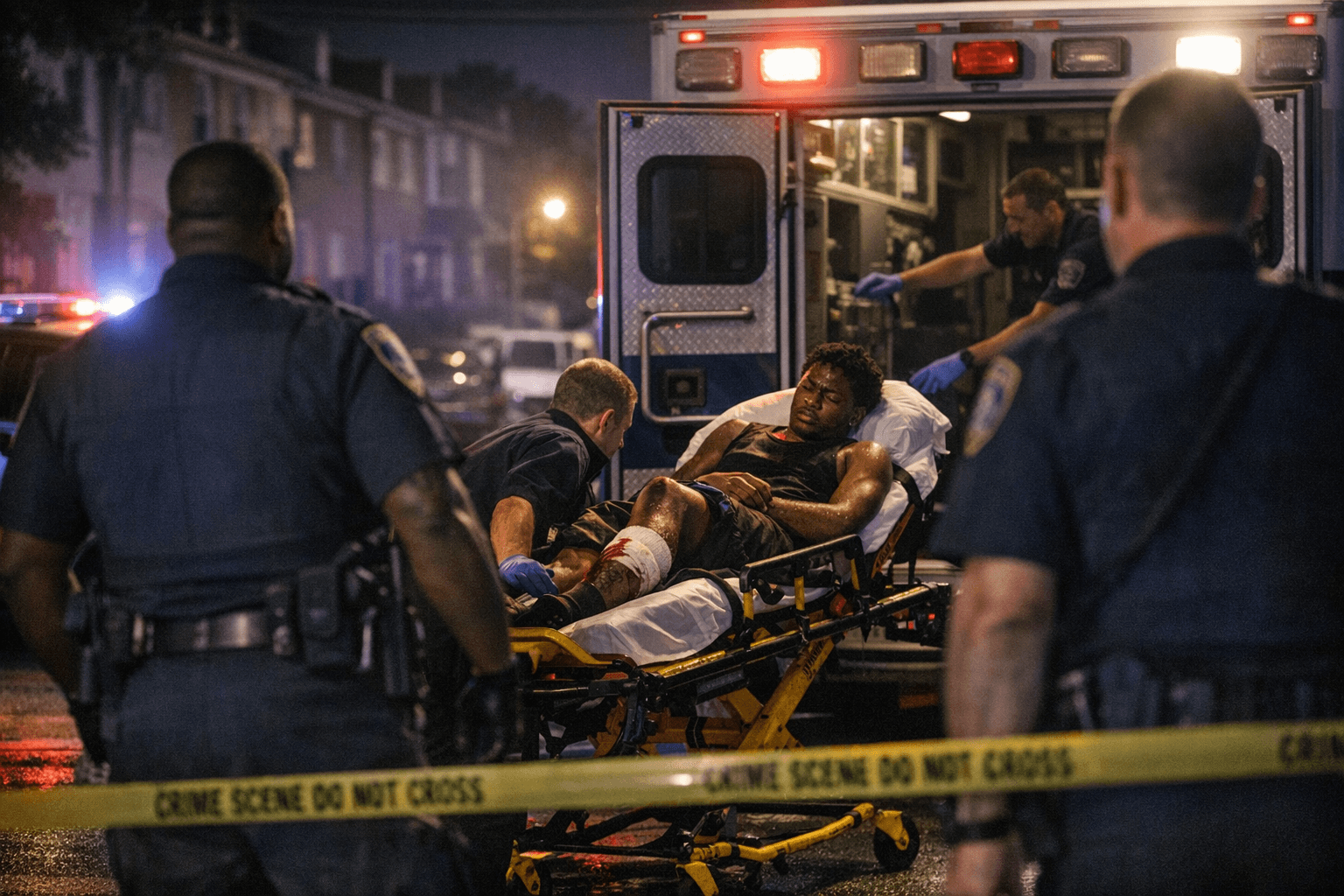 Teen shot in leg after altercation in northwest Baltimore